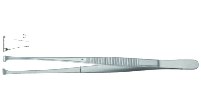Пінцет для захоплення та утримання тканин Нельсона 230 мм Surgimax 05-993-23